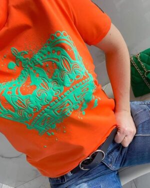 Orange Bianca T-Shirt