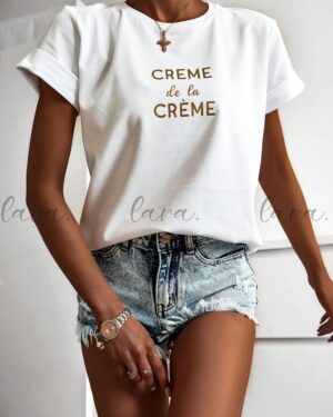 White Creme T-Shirt